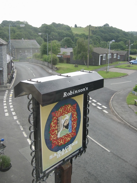 Sign of a bar
