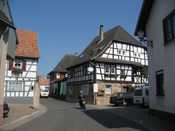 Half-timbered houses