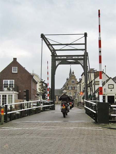 Small bridge and old houses