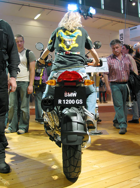 BMW R1200GS at the Intermot